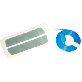 Placa para Electrocirugía de Retorno Desechable de Gel Sólido para Adulto y con Cable tipo Valleylab - FIAB