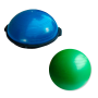 Dynaso (Bosu) y pelota tipo bobath 55cm