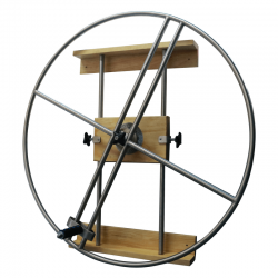 Rueda de Hombro Fabricada en Acero y Madera con Rango de Movimiento de 25.4 a 99 cm y Resistencia Ajustable - Mecano Rehab Rueda de Hombro Fabricado en Acero y Madera con Rango de Movimiento de 25.4 a 99 cm y Resistencia Ajustable - Mecano Rehab