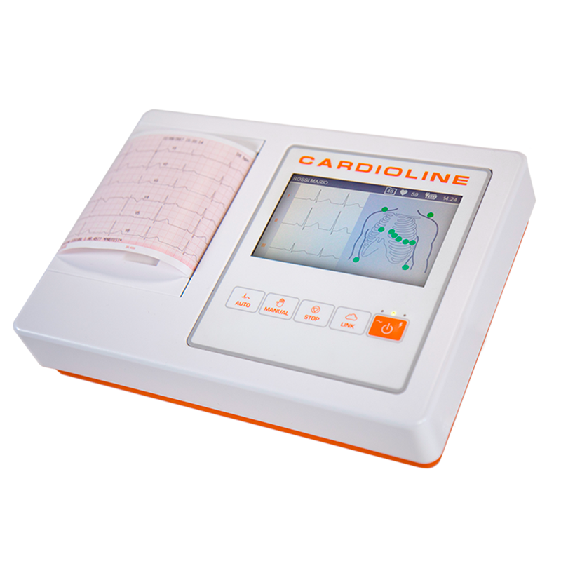 Electrocardiografo Monitor Electrocardiograma Ecg Portatil
