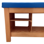 Camilla de Madera para Fisioterapia con 2 Cajones de 185 cm largo x 70 cm ancho x 80 cm altura - Mecano Rehab