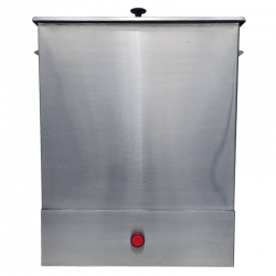 Compresero Caliente de Acero Inoxidable con Rejilla para 8 Compresas (Compresas Incluidas) - Termoplus Therapy Compresero Caliente de Acero Inoxidable con Rejilla para 8 Compresas (Compresas Incluidas) - Termoplus Therapy