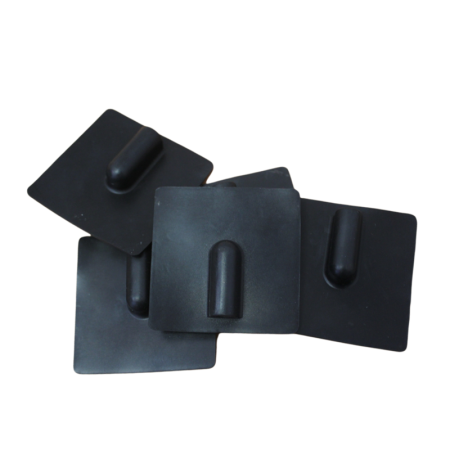 Electrodos de Caucho Reutilizables Rectangulares 6x9 cm de Entrada Universal - Nutek| Médica Store