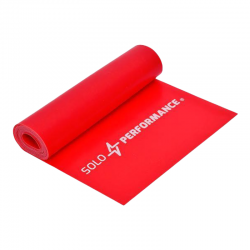 Banda Elástica de Alta Resistencia de Nivel Medio para Crossfit, GYM, Yoga - Solo Performance Banda Elástica de Alta Resistencia Media