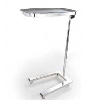 Mesa Mayo Base Tubular Cromada (Sin Charola Mayo) Mesa Mayo Base Tubular Cromada (Sin Charola Mayo)