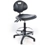 Silla Alta de Trabajo 2K  con Respaldo y Descansapies
