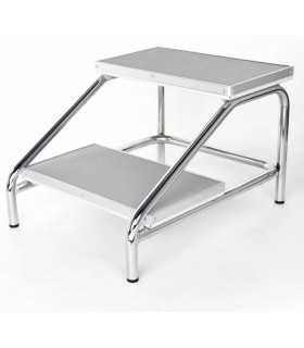 Escalerilla Dos Peldaños Cromada