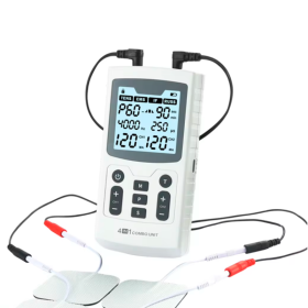 Electroestimulador de 2 canales Con Corrientes TENS, EMS, IF y RUSAS | Médica Store Electroestimulador de 2 canales Con Corrientes TENS, EMS, IF y RUSAS | Médica Store