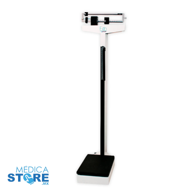 Báscula para Paciente Con Soporte De 200kg y Estadímetro Profesional de 75 cm a 200 cm | Médica Store