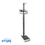 Báscula para Paciente Con Soporte De 200kg y Estadímetro Profesional de 75 cm a 200 cm | Médica Store