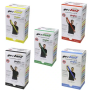 Set de 5 Bandas de Resistencia para Ejercicio Progresivo de Nivel Extra Suave, Suave, Media, Dura y Extra Dura - Cando
