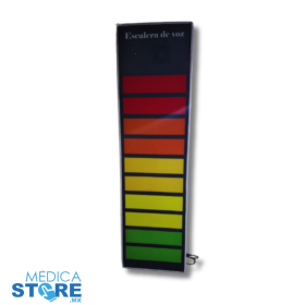 Panel Potencializador de Voz Colorido para Estimulación Multisensorial CEMS Médica StoreEscalera de vocalización