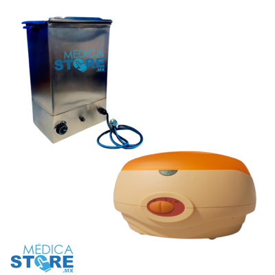 Combo Compresero Caliente para 4 Compresas + Parafinero con Regulador