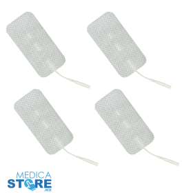 Electrodos Rectangulares Autoadheribles de 4 cm x 8 cm con Entrada Universal - SD Electrodos Rectangulares Autoadheribles de 4 cm x 8 cm con Entrada Universal - SD