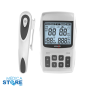 Electroestimulador de 2 canales con TENS, EMS, IF, RUSS Y MIC | Médica Store