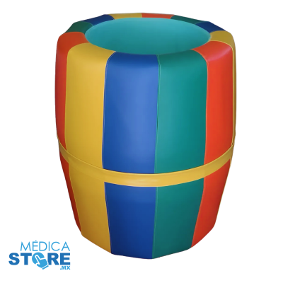 Cilindro Sensorial Tipo Barril Para Rehabilitación Física Y Estimulación Multisensorial - Medica Store