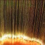 Cortina sensorial de fibra óptica para salas multisensoriales y entornos terapéuticos.