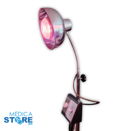 Lámpara Infrarroja Terapéutica Cromada Con Timer Y Dimer – Termoplus Therapy