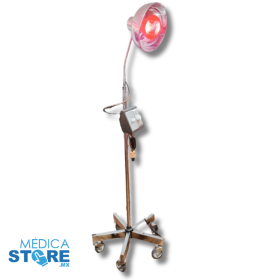Lámpara Infrarroja Terapéutica Cromada Con Timer Y Dimer – Termoplus Therapy