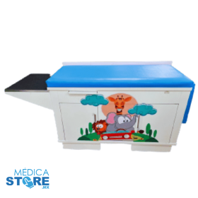 Mesa de Exploración Pediátrica de Gabinete con Puertas | Médica Store