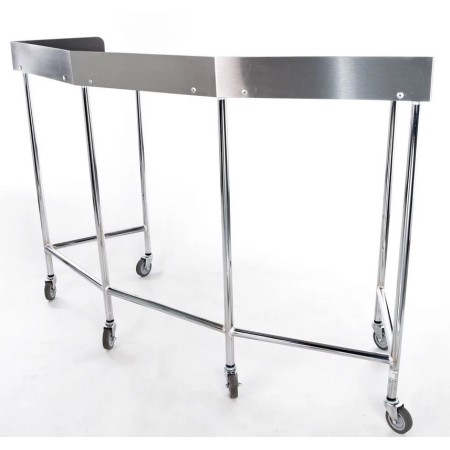 Mesa de Riñón Tubular Acero Inoxidable | Médica Store