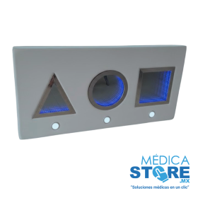 Panel Interactivo de 3 Figuras Infinitas para Integración Sensorial y Terapia Ocupacional CEMS | Médica Store