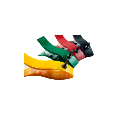 Pinzas ECG/EKG Reusables Adulto Tipo Banana Universal | Juego de 4