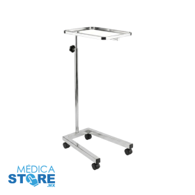 Mesa Mayo Hospitalaria Base Tubular Cromada Sin Charola para Clínicas, Hospitales y Consultorios | Mobilimed