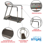 Caminadora Sunny Health & Fitness Plataforma de Perfil Bajo con Pasamanos | Envíos a Todo México
