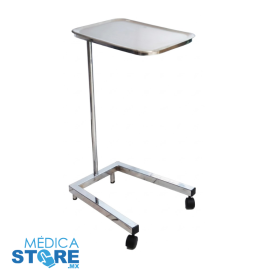Mesa-Mayo-Hospitalaria-Base-Tubular-Cromada-Sin-Charola-para-Clinicas-Hospitales-y-Consultorios-Mobilimed