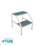 Kit Camilla de Fisioterapia Fija con Escalera Hospitalaria | Mecano Rehab México
