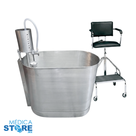 Kit-de-Hidroterapia-Full-Hydro-Power-Tina-para-Miembros-Superiores-e-Inferiores-Silla-Ajustable
