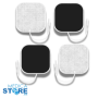 Kit Electroterapia TENS EMS | 4 Canales Independientes + Electrodos 5x5 cm