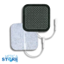 Kit Electroterapia TENS EMS | 4 Canales Independientes + Electrodos 5x5 cm
