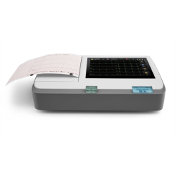 Electrocardiógrafo Portátil de 12 Derivaciones con Pantalla LCD Táctil y Programa Glasgow para Adultos o Niños - EDAN